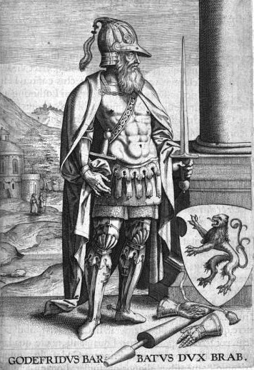 Godfried I (met de Baard) van Leuven Hertog van Neder-Lotharingen Landgraaf van Brabant Markgraaf van Antwerpen